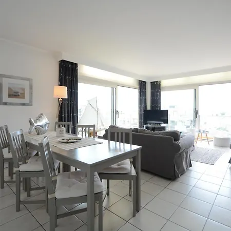 Apartamento Europan B Leopold I Esplanade 1 - Zeezicht 6 Personen